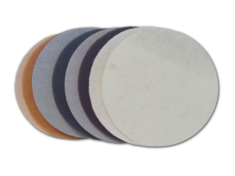 STARCKE Premium 6 Inch Non Woven Surface Conditioning Discs - for Dry Sanding Countertops, Auto Body Repair, Marine, Paint, Plastics, Metal and Fiberglass - Image 2